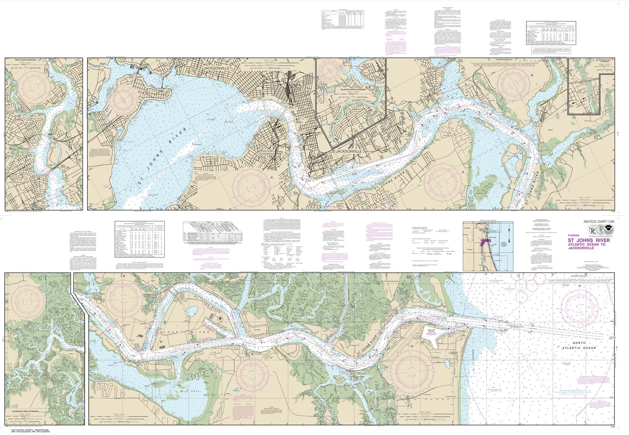 NOAA Nautical Charts for U.S. Waters NOAA Atlantic Coast charts