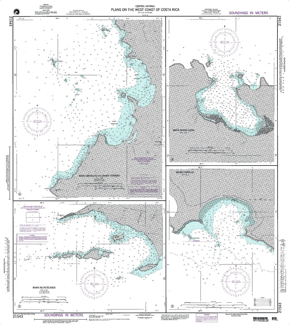 Worldwide Nautical Charts :: NGA Charts: Region 2 - Central, South ...