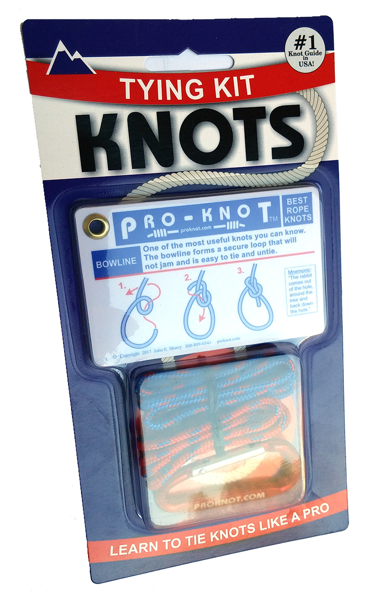 Nautical Books :: Boating Skills & How-To :: Knots, Canvaswork & Rigging ::  PRO-KNOT KNOT TYING KIT