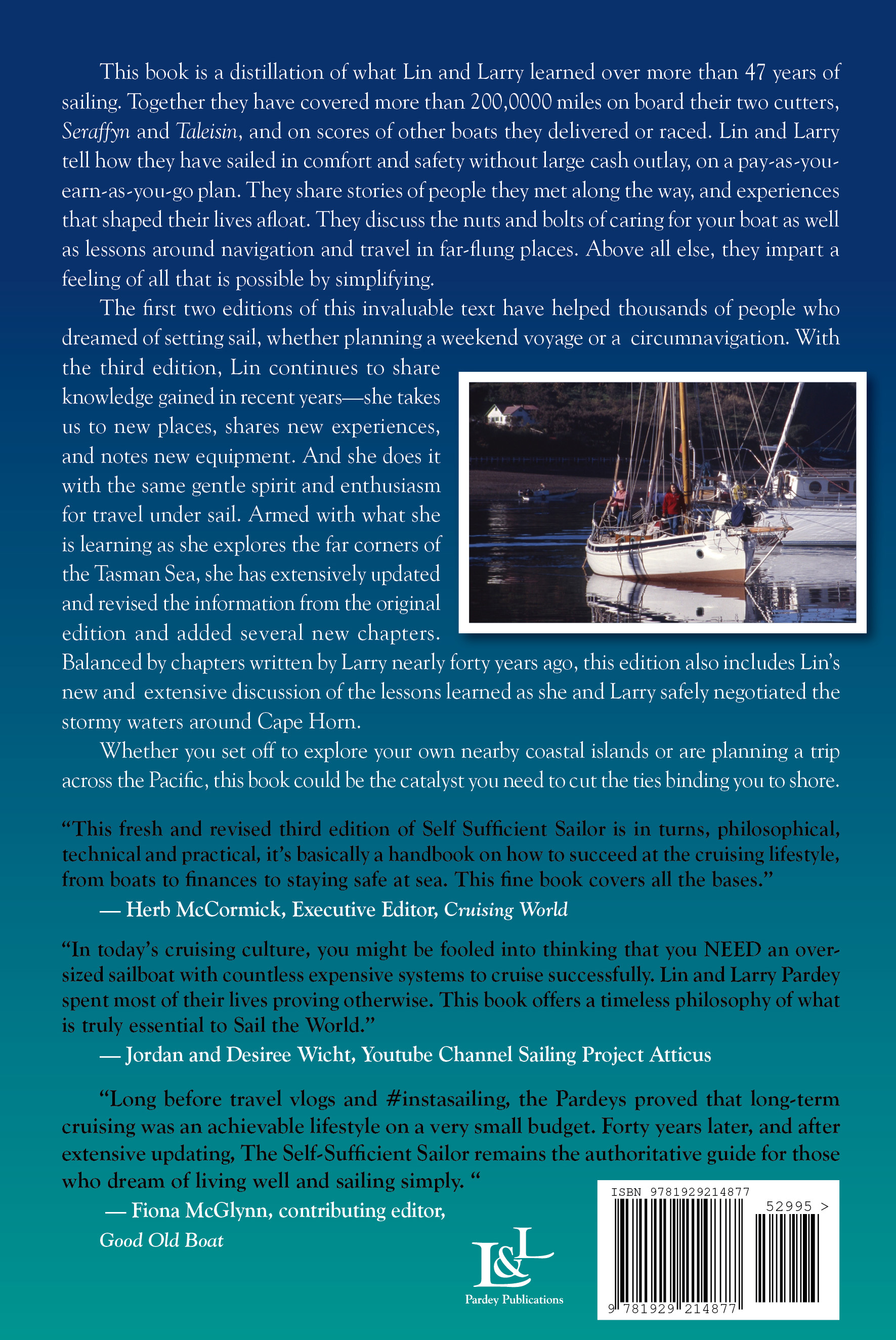 Lin & Larry Pardey, Self Sufficient Sailor 3rd edition– full revised and expanded