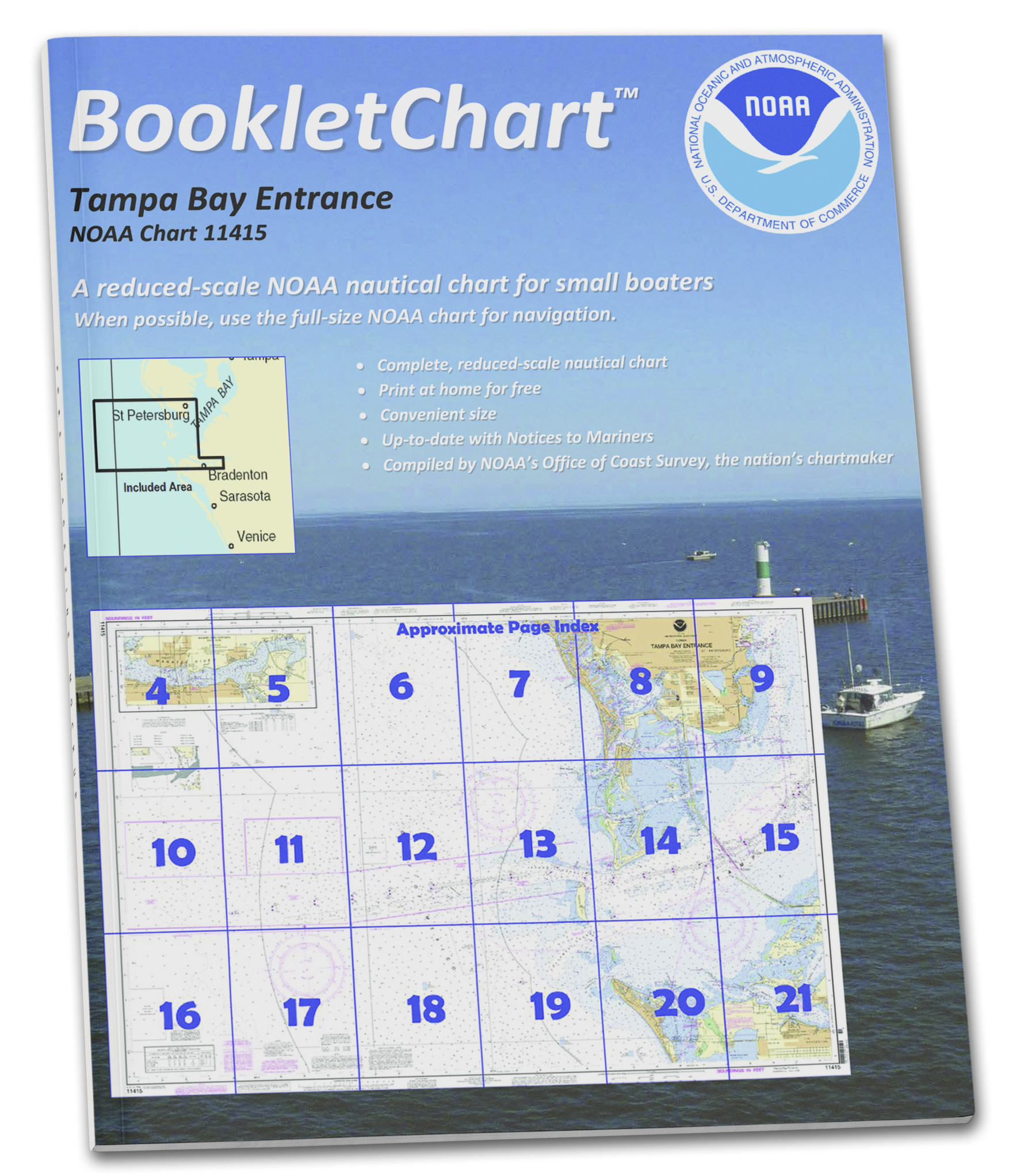 NOAA Nautical Charts for U.S. Waters :: 8.5 x 11 BookletCharts :: NOAA ...