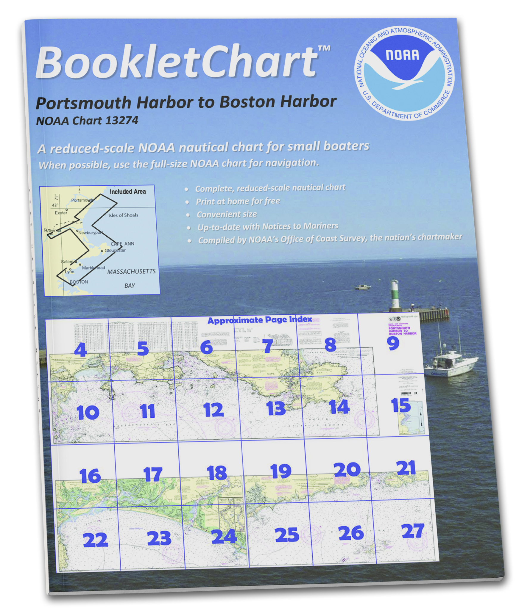 NOAA Nautical Charts for U.S. Waters :: 8.5 x 11 BookletCharts ...