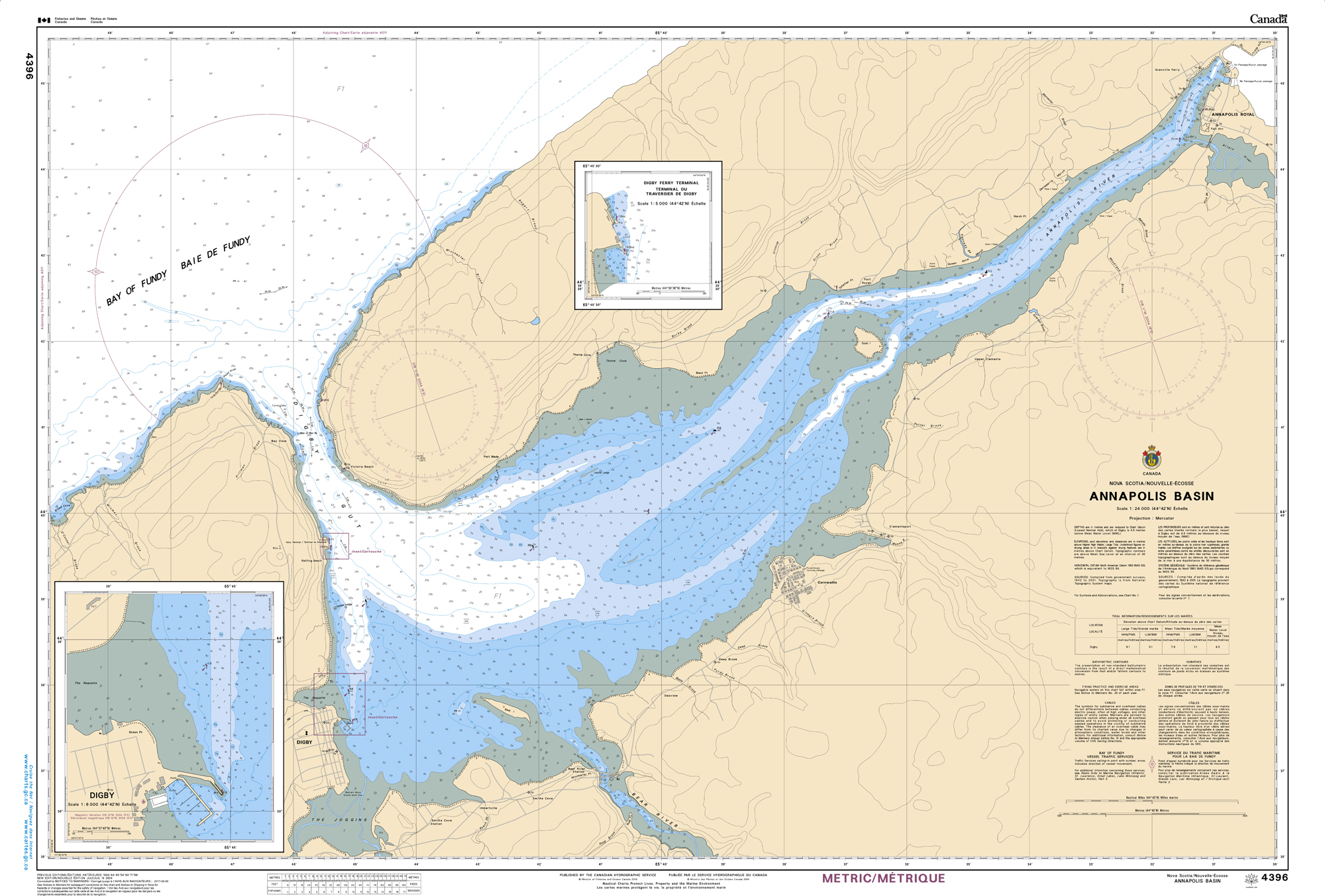 Worldwide Nautical Charts Canadian (CHS) Charts Atlantic Region