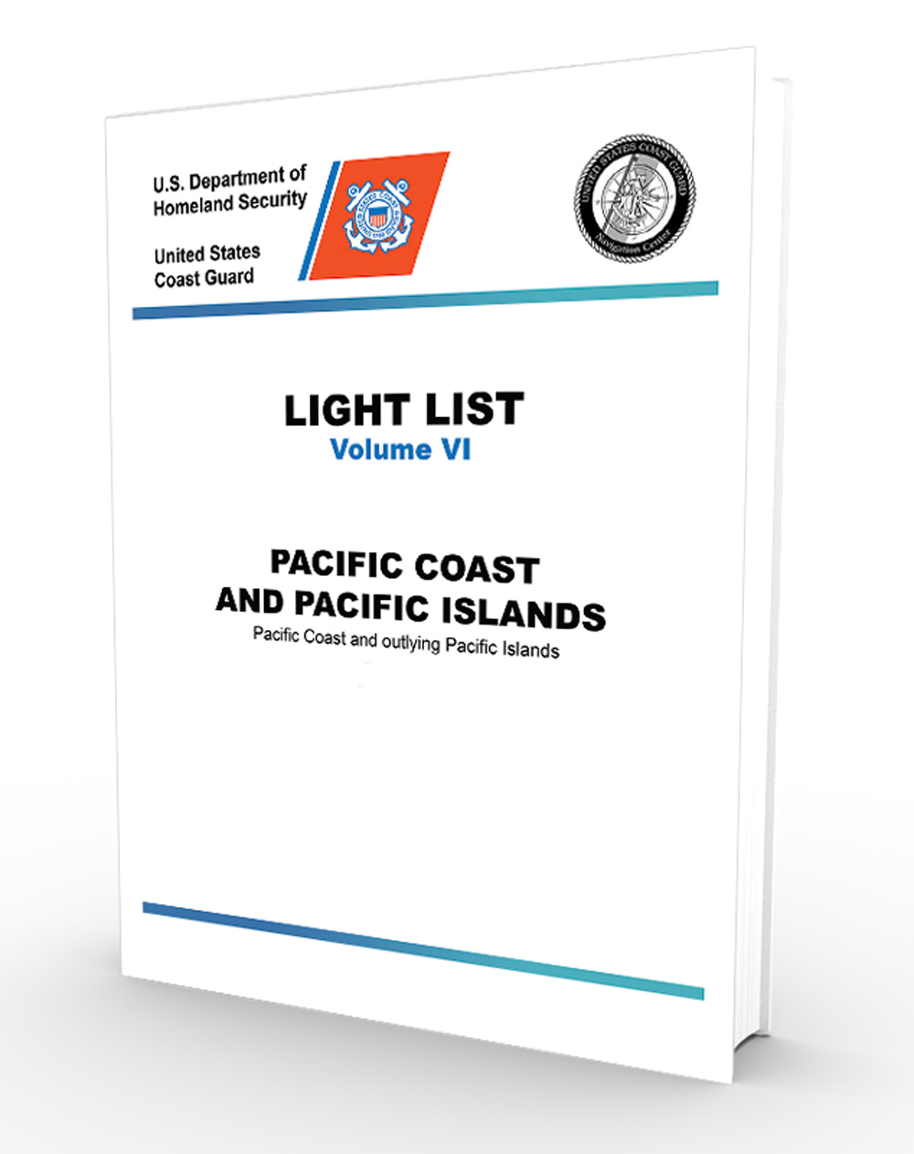 Nautical Publications USCG Light Lists USCG Light List VI 2023