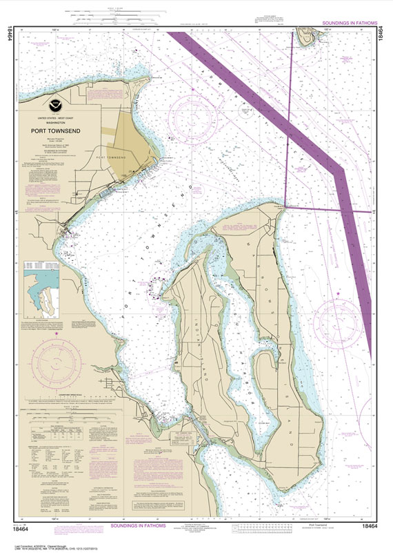 HISTORICAL NOAA Chart 18464: Port Townsend