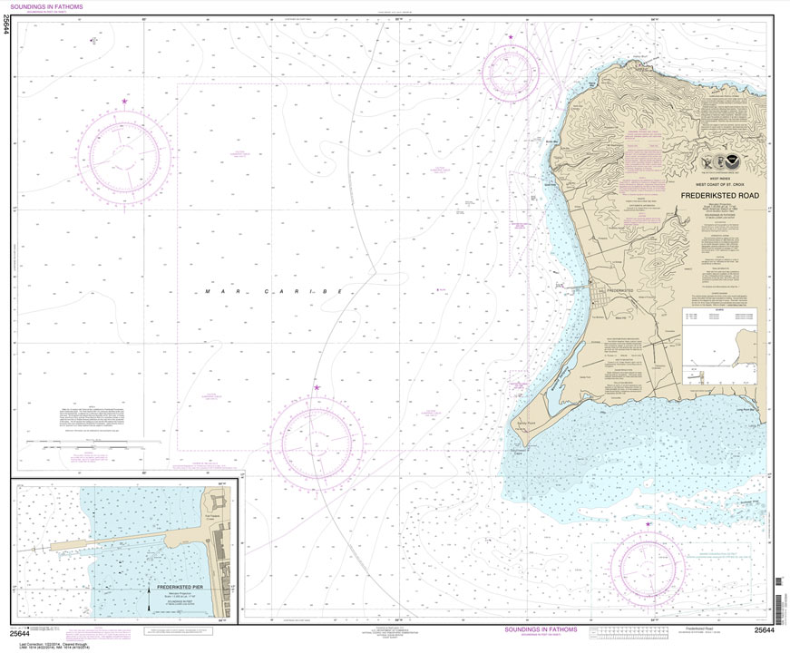 HISTORICAL NOAA Chart 25644: Frederiksted Road;Frederiksted Pier