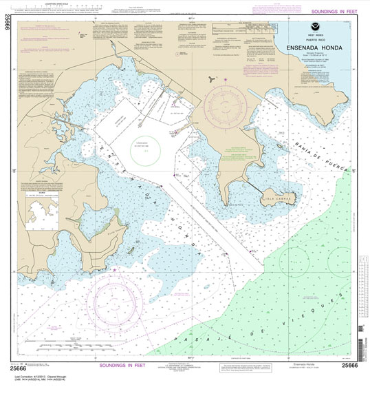 HISTORICAL NOAA Chart 25666: Ensenada Honda