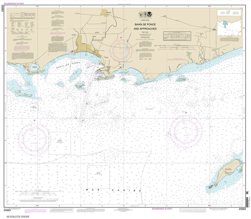 NOAA Chart 25683: Bahia de Ponce and Approaches