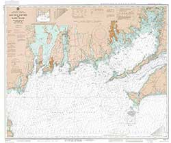 NOAA Training Chart 1210 TR: MARTHA'S VINEYARD TO BLOCK ISLAND (3 PACK)