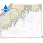 NOAA Alaska Coast charts, Waterproof NOAA Chart 16680: Point Elrington to East Chugach Island