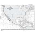 NGA Chart 145: Gulf of St Lawrence to Str of Juan de Fuca