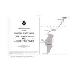 HISTORICAL NOAA Chart 14916: LAKE WINNEBAGO & LOWER FOX RIVER (38 PAGE BOOKLET)