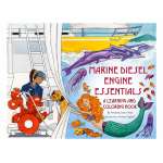  Diesels, Outboards, Inboards, Marine Diesel Engine Essentials: A Learning and Coloring Book