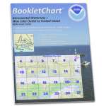 NOAA Booklet Chart 11350: Intracoastal Waterway Wax Lake Outlet to Forked Island, etc.