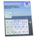 NOAA Booklet Chart 11353: Baptiste Collette Bayou to Mississippi River Gulf Outlet;Baptiste, etc.