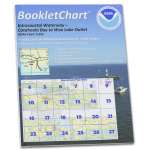 HISTORICAL NOAA Booklet Chart 11355: Intracoastal Waterway Catahoula Bay to Wax Lake Outlet, etc.