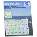HISTORICAL NOAA BookletChart 11365: Barataria and Bayou Lafourche Waterways Intracoastal Waterway to Gulf
