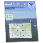 8.5 x 11 BookletCharts, HISTORICAL NOAA BookletChart 11433: Everglades National Park Whitewater Bay