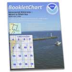 HISTORICAL NOAA BookletChart 11465: Intracoastal Waterway Miami to Elliot Key
