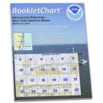 HISTORICAL NOAA BookletChart 11467: Intracoastal Waterway West Palm Beach to Miami
