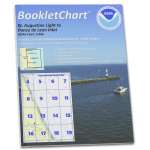 HISTORICAL NOAA BookletChart 11486: St. Augustine Light to Ponce de Leon Inlet