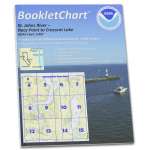 HISTORICAL NOAA BookletChart 11487: St. Johns River Racy Point to Crescent Lake