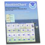 HISTORICAL NOAA BookletChart 11489: Intracoastal Waterway St. Simons Sound to Tolomato River