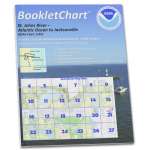 HISTORICAL NOAA BookletChart 11491: St. Johns River-Atlantic Ocean to Jacksonville