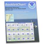 HISTORICAL NOAA BookletChart 11507: Intracoastal Waterway Beaufort River to St. Simons Sound