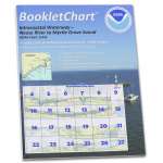 HISTORICAL NOAA BookletChart 11541: Intracoastal Waterway Neuse River to Myrtle Grove Sound