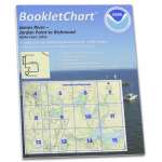 8.5 x 11 BookletCharts, HISTORICAL NOAA BookletChart 12252: James River Jordan Point to Richmond