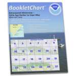 8.5 x 11 BookletCharts, NOAA BookletChart 12316: Intracoastal Waterway Little Egg Harbor to Cape May;Atlantic City