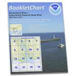 HISTORICAL NOAA BookletChart 12375: Connecticut River Long lsland Sound to Deep River
