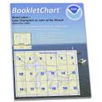 NOAA BookletChart 14500: Great Lakes: Lake Champlain to Lake of The Woods, Handy 8.5" x 11" Size. Paper Chart Book Designed for use Aboard Small Craft