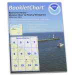 HISTORICAL NOAA Booklet Chart 14815: Rochester Harbor: Including Genessee River to Head of Navigation