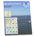 HISTORICAL NOAA BookletChart 14852: St. Clair River;Head of St. Clair River, Handy 8.5" x 11" Size. Paper Chart Book Designed for use Aboard Small Craft