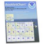 HISTORICAL NOAA BookletChart 14882: St. Mars River - Detour Passage to Munuscong Lake;Detour Passage