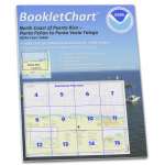 HISTORICAL NOAA BookletChart 25668: North Coast of Puerto Rico Punta Penon to Punta Vacia Talega;Puerto Ar.