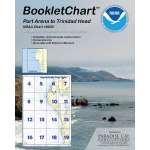 NOAA Pacific Coast charts, NOAA BookletChart 18620: Point Arena to Trinidad Head with MARINE PROTECTED AREAS Highlighted
