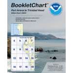 NOAA BookletChart 18620: Point Arena to Trinidad Head with MARINE PROTECTED AREAS Highlighted