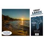 NOAA Great Lakes charts, Great Lakes Chart Atlas (Lake Michigan & Lake Superior) 12x18 Spiral-bound