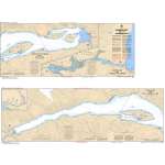 CHS Chart 3061: Harrison Lake and/et Harrison River