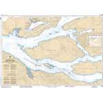 Pacific Region, CHS Chart 3544: Johnstone Strait, Race Passage and/et Current Passage
