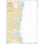 CHS Chart 4702: Corbett Island to/à Ship Harbour Head