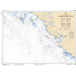 CHS Chart 6368: Cabin Islands to/aux Pilot Islands