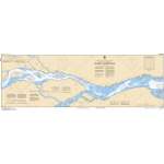 CHS Chart 6453: Mackenzie River / Fleuve Mackenzie (Kilometre / Kilomètre 58-90)