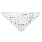 Navigation Tools, Protractor Triangle without Handle #103