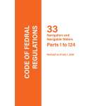 Code of Federal Regulations (CFR), Code of Federal Regulations CFR 33