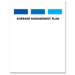 Garbage Management Plan Book