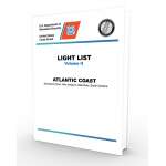 Mariner Training, USCG Light List II 2023: Shrewsbury River, New Jersey to Little River, South Carolina